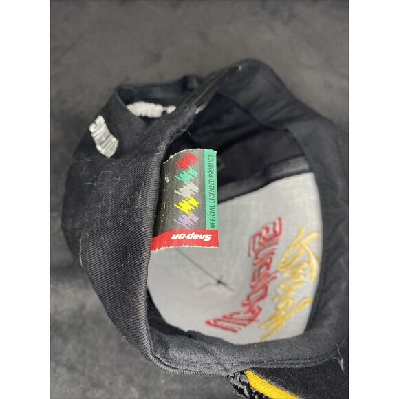 Vintage Y2k Snap On Brand Racing Hat Cap Multicolored Nothing Even Comes Close - Picture 7 of 7